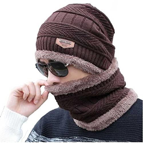 Winter Beanie Cap & Neck Scarf Set (2 Piece)