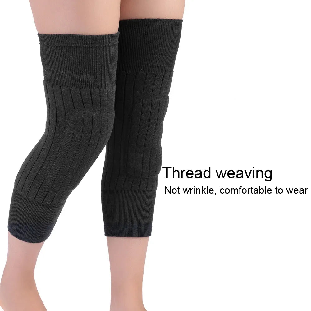 (Pair) Winter Warm Cashmere Wool Knee Pads
