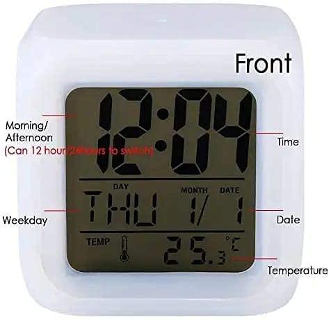Creative LED Digital Alarm Clock